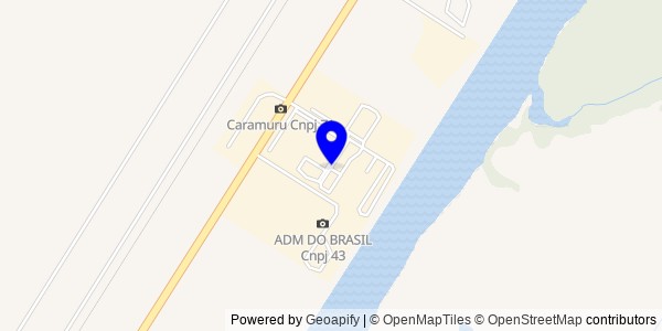 Mapa de São Simão - Nutricionistas