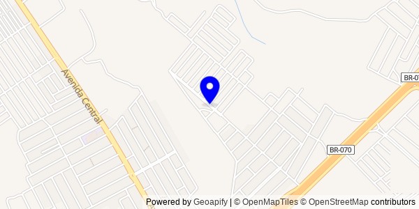 Mapa de Três Ranchos - Nutricionistas