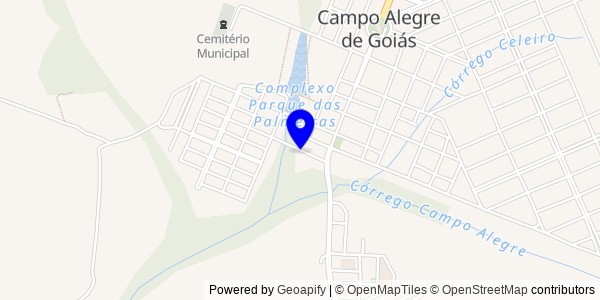 Mapa de Urutaí - Nutricionistas