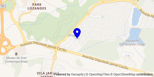 Mapa de Vianópolis - Fisioterapeutas