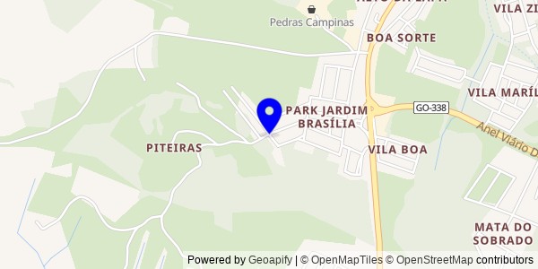 Mapa de Campos Verdes - Fisioterapeutas