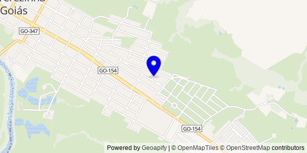 Mapa de Cavalcante - Nutricionistas