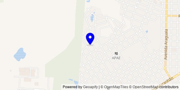 Mapa de Minaçu - Nutricionistas