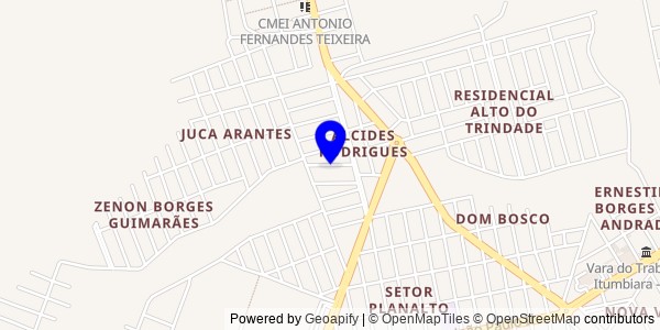 Mapa de Mutunópolis - Fisioterapeutas