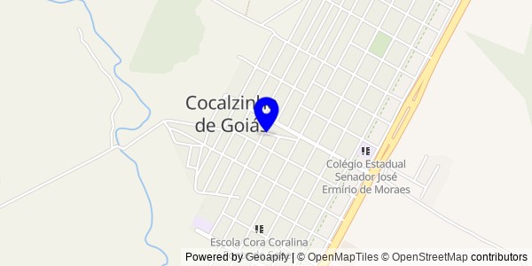 Mapa de Uruaçu - Fisioterapeutas