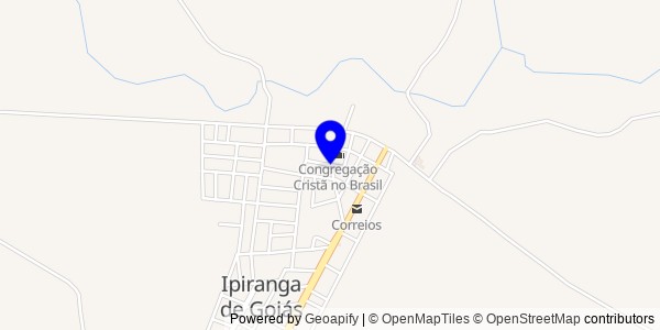 Mapa de Crixás - Fisioterapeutas