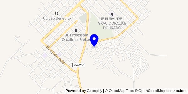 Mapa de Carutapera - Fisioterapeutas