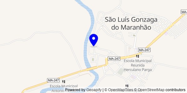 Mapa de Godofredo Viana - Fisioterapeutas