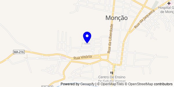 Mapa de São João do Carú - Fisioterapeutas