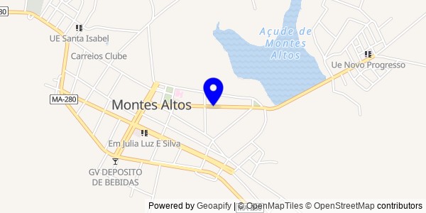 Mapa de Senador La Rocque - Nutricionistas