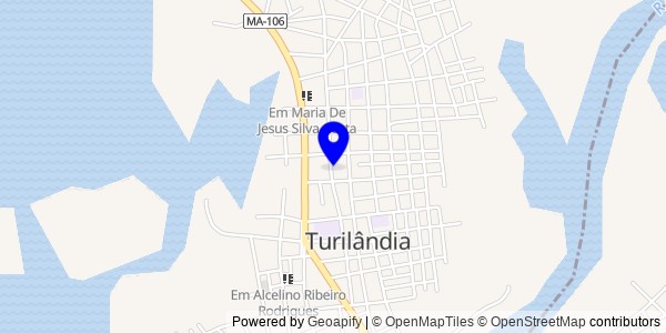 Mapa de Turilândia - Fisioterapeutas