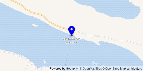 Mapa de Vila Nova dos Martírios - Fisioterapeutas