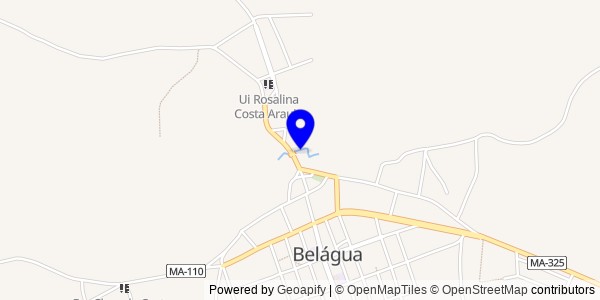 Mapa de Belágua - Fisioterapeutas