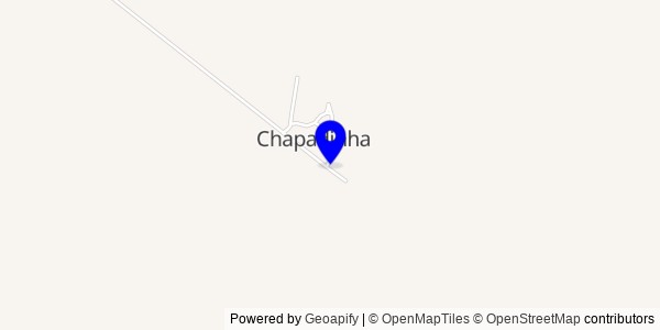 Mapa de Chapadinha - Nutricionistas