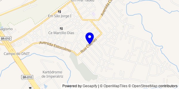 Mapa de Colinas - Fisioterapeutas