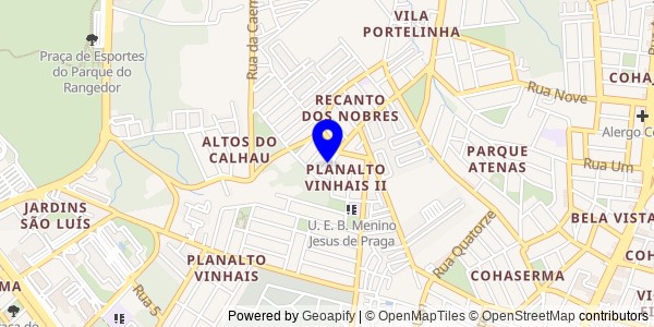 Mapa de Duque Bacelar - Nutricionistas