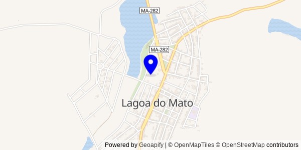 Mapa de Lagoa do Mato - Nutricionistas