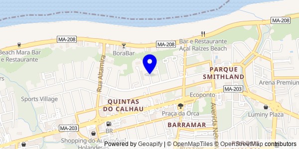 Mapa de Mata Roma - Fisioterapeutas