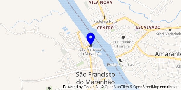 Mapa de São Francisco do Maranhão - Fisioterapeutas