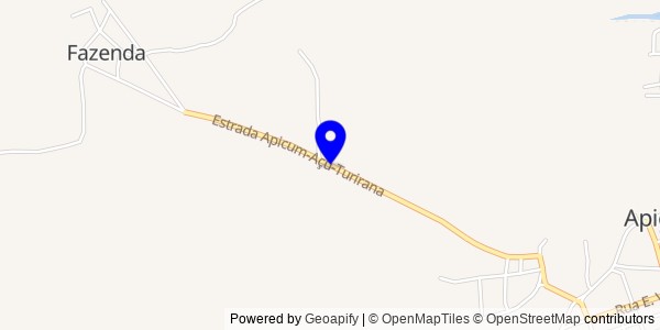 Mapa de Apicum-Açu - Nutricionistas