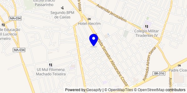 Mapa de Arari - Fisioterapeutas