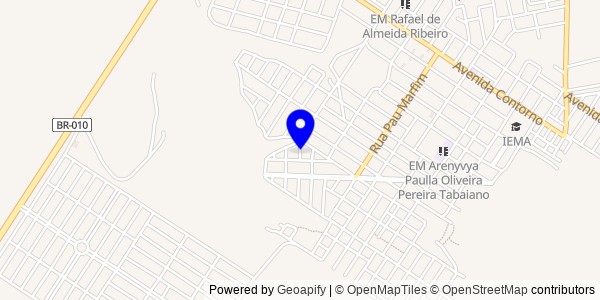 Mapa de Bacabeira - Fisioterapeutas