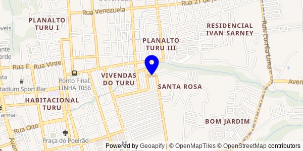 Mapa de Bequimão - Fisioterapeutas