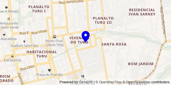 Mapa de Cajapió - Nutricionistas