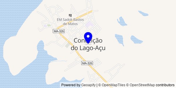 Mapa de Conceição do Lago-Açu - Fisioterapeutas