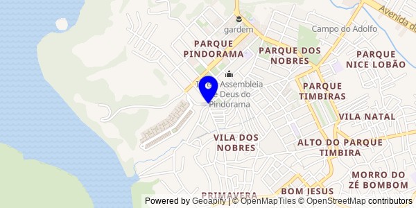 Mapa de Guimarães - Nutricionistas