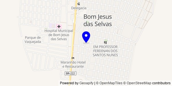 Mapa de Icatu - Fisioterapeutas