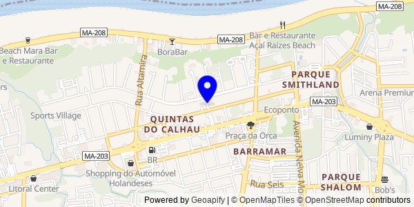 Mapa de Mirinzal - Nutricionistas