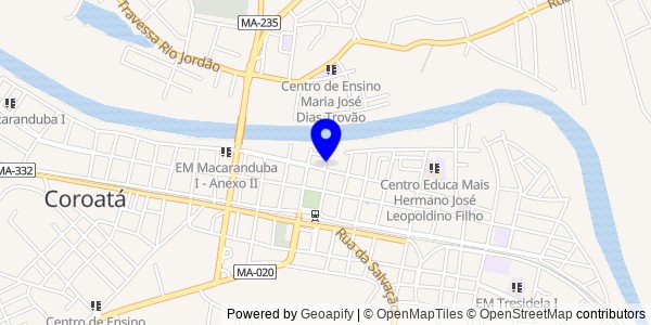 Mapa de Nina Rodrigues - Fisioterapeutas