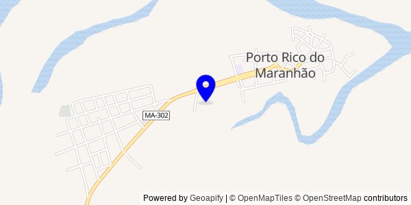 Mapa de Porto Rico do Maranhão - Fisioterapeutas