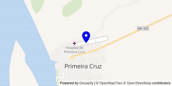 Mapa de Primeira Cruz - Fisioterapeutas