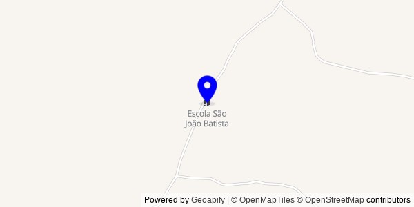 Mapa de São João Batista - Nutricionistas
