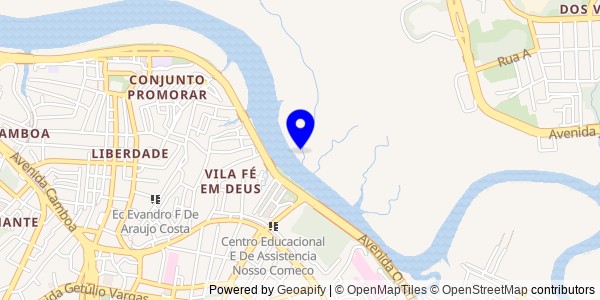 Mapa de Serrano do Maranhão - Fisioterapeutas