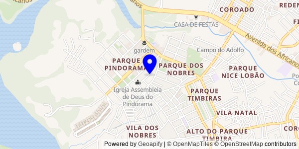 Mapa de Tutóia - Nutricionistas