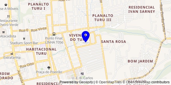 Mapa de Viana - Fisioterapeutas