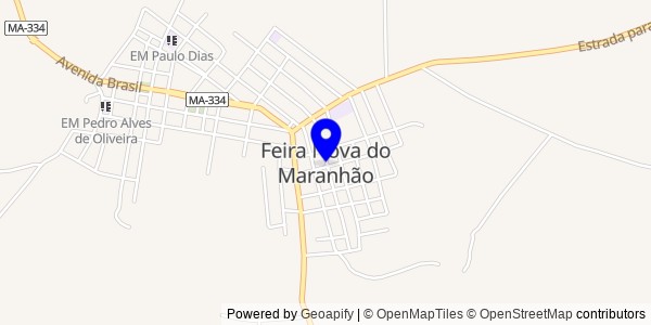 Mapa de Feira Nova do Maranhão - Fisioterapeutas