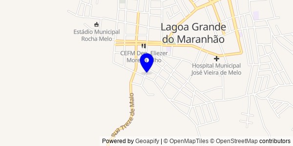 Mapa de Governador Luiz Rocha - Nutricionistas