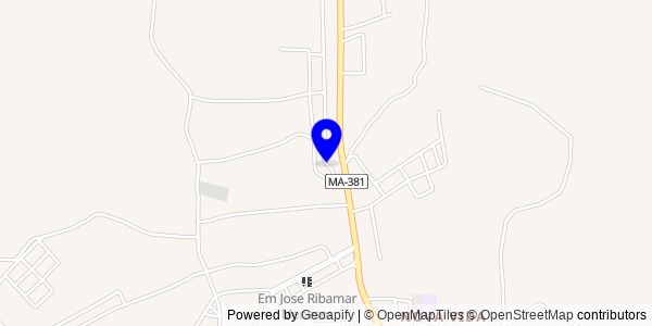 Mapa de Joselândia - Nutricionistas