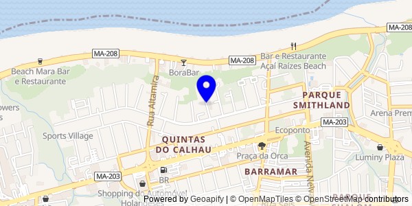 Mapa de Lago Verde - Nutricionistas