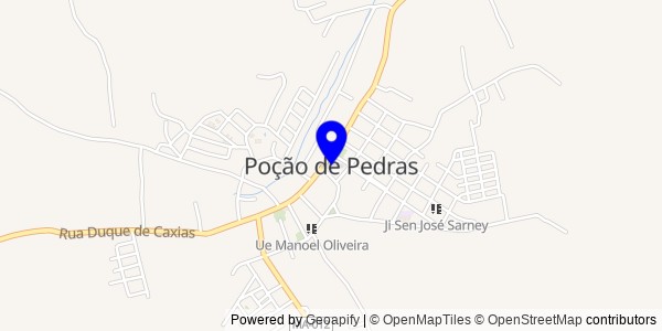 Mapa de Poção de Pedras - Nutricionistas