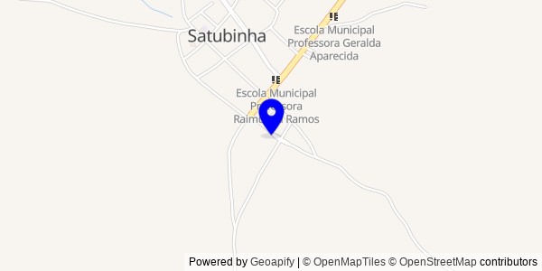 Mapa de Satubinha - Fisioterapeutas