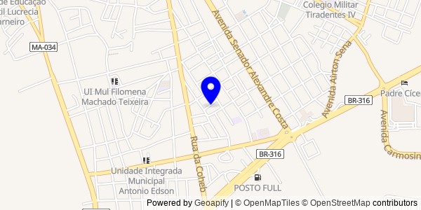 Mapa de Tuntum - Nutricionistas