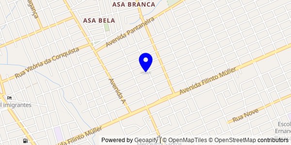 Mapa de Barão de Melgaço - Fisioterapeutas