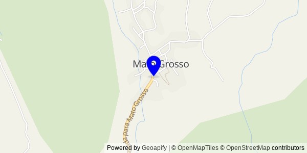 Mapa de Santo Antônio de Leverger - Fisioterapeutas