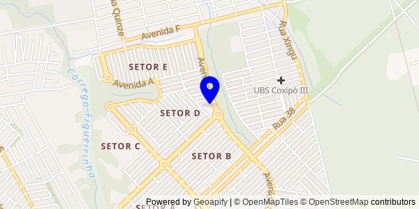 Mapa de Santa Terezinha - Nutricionistas