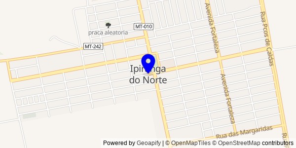 Mapa de Ipiranga do Norte - Nutricionistas